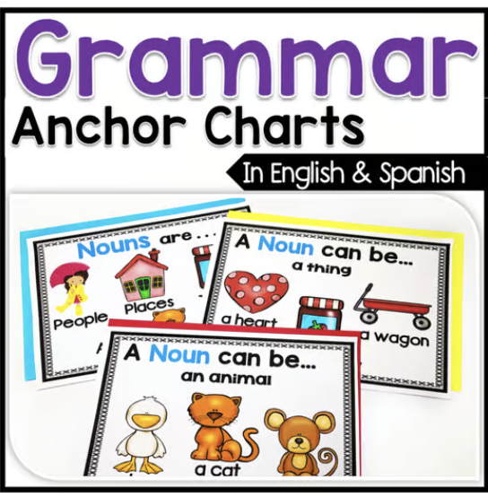 Bilingual Anchor Charts